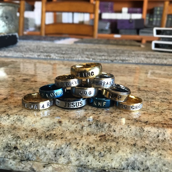 Customized Name Rings - Picture 2 of 2